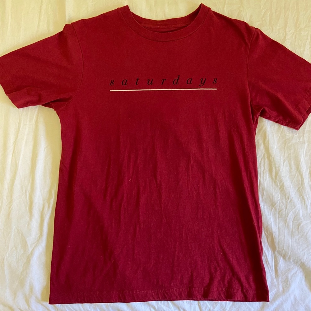 Saturday NYC Red Shirt